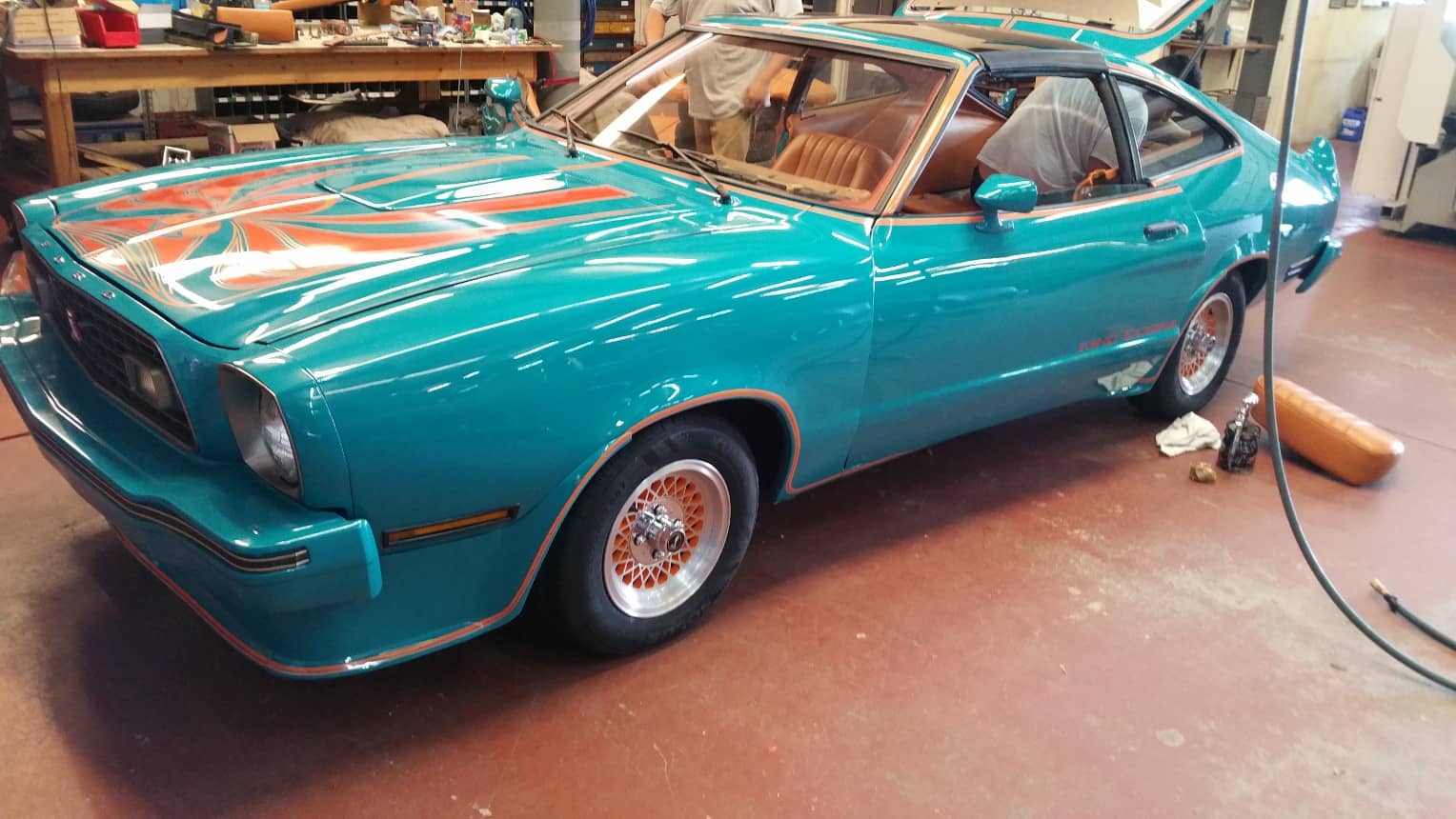 Guardians of the Galaxy movie car restoration finishing up